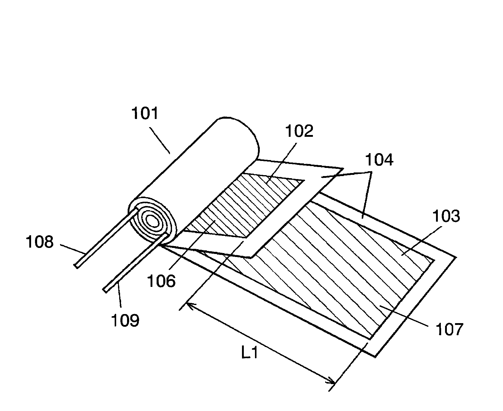 Wound electric double-layer capacitor