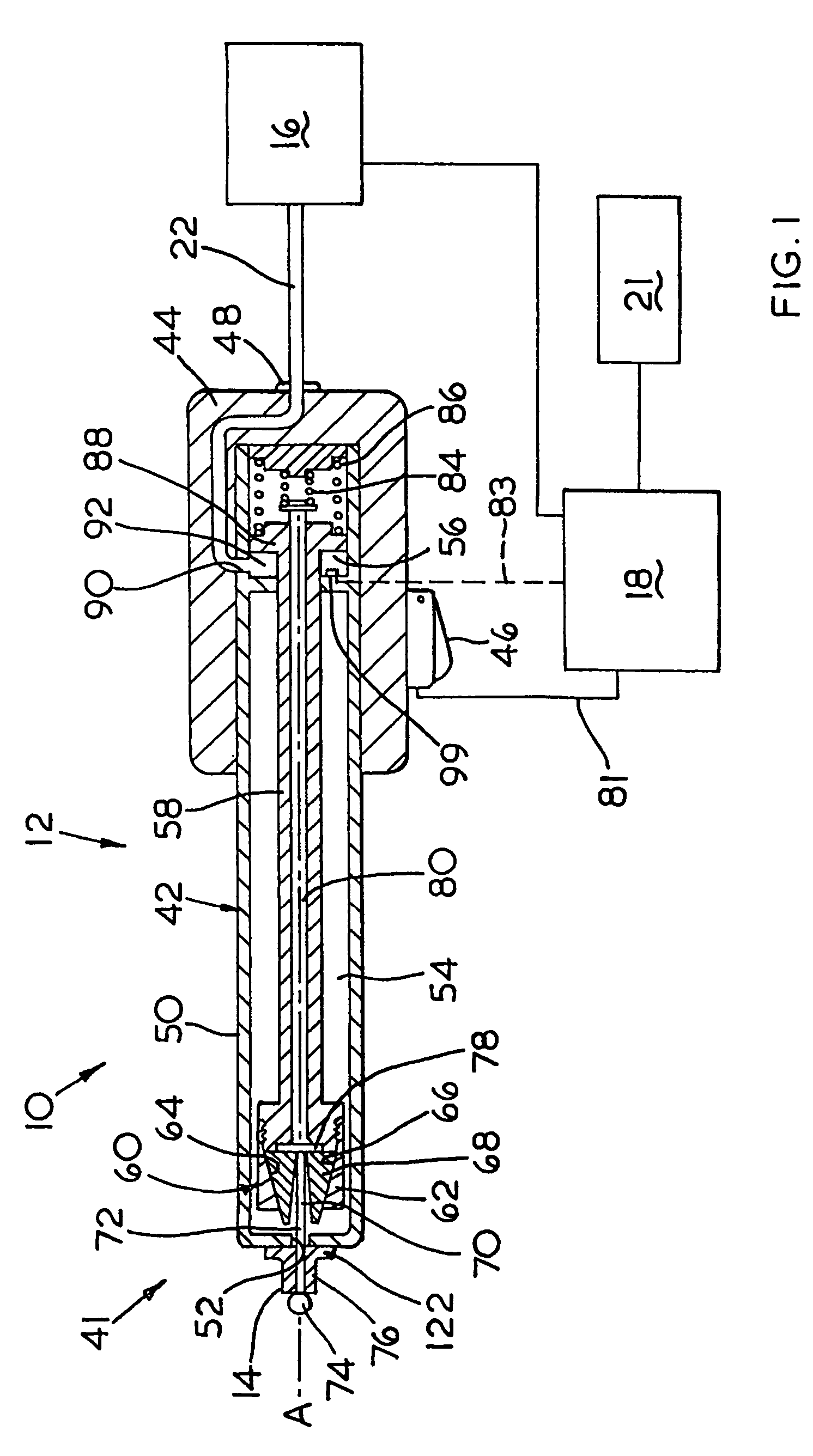 Method and apparatus for monitoring blind fastener setting