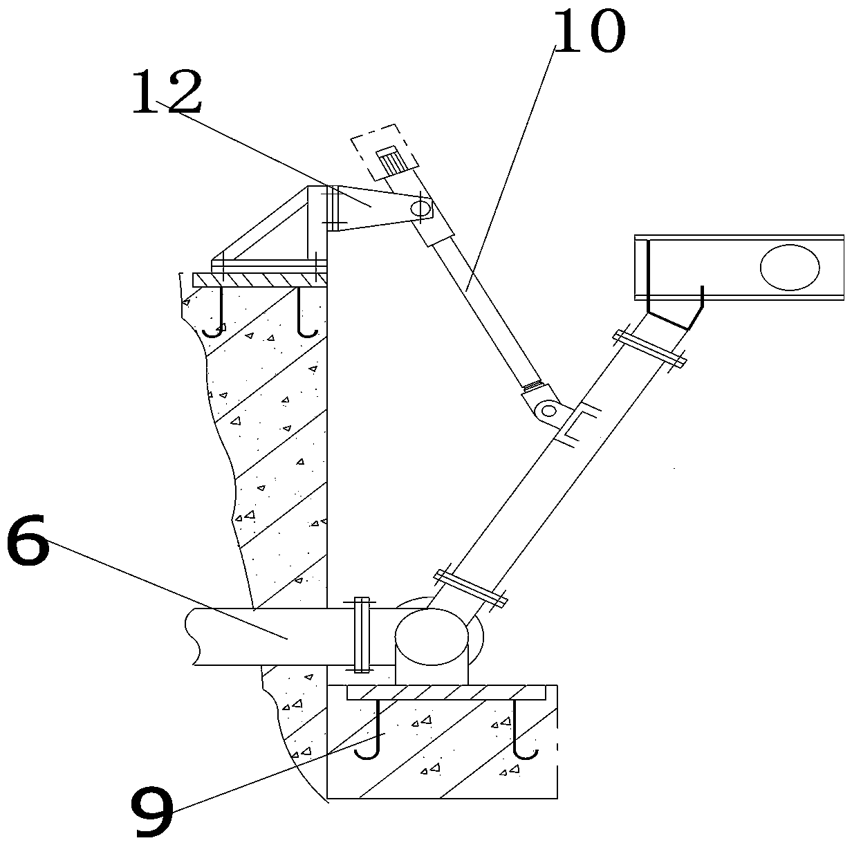 Simple inclined surface spouting spring machine