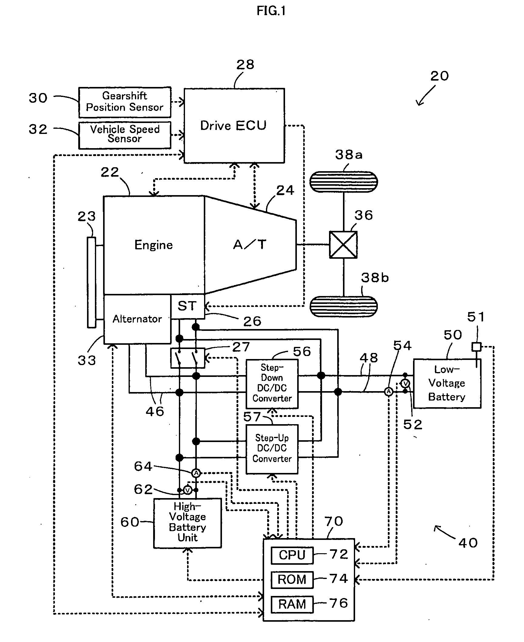 Battery Device, Internal Combustion Engine System Including Battery Device, and Motor Vehicle Equipped with Internal Combustion Engine System