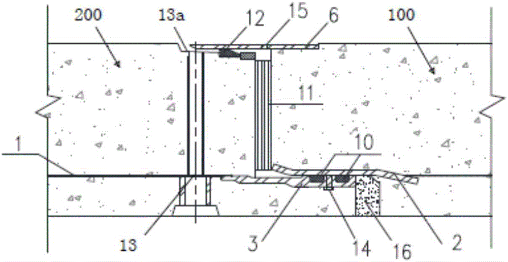 Steel cylinder concrete top pipe and connecting method thereof