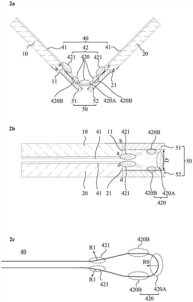 A bending device and a folding display device