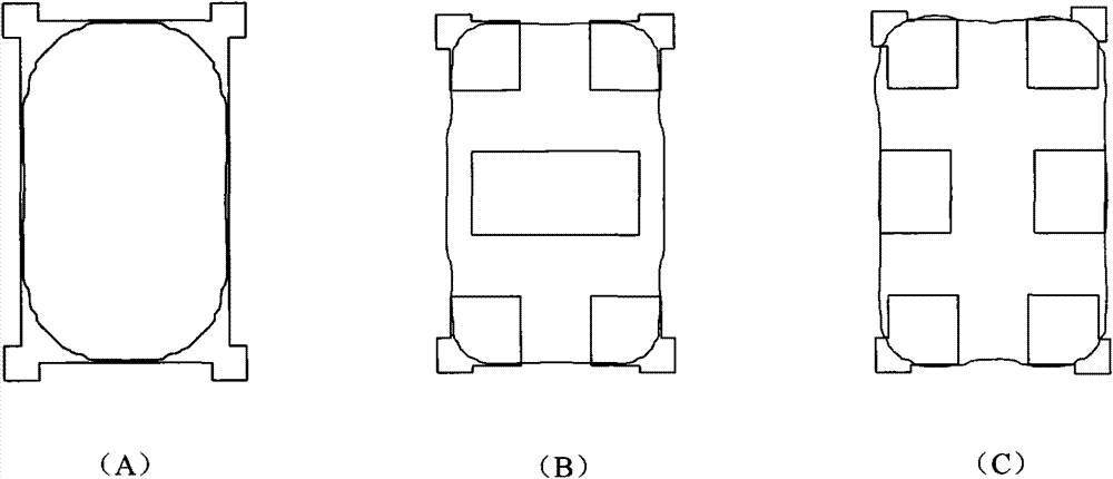 Optical proximity correction figure for enhancing figure fidelity of Si/Ge emitter window