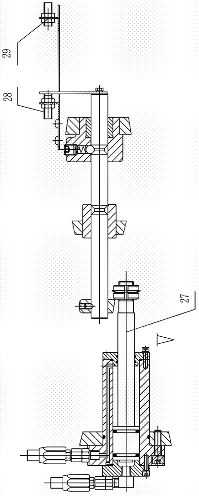 Ram type main transmission mechanism for milling machine
