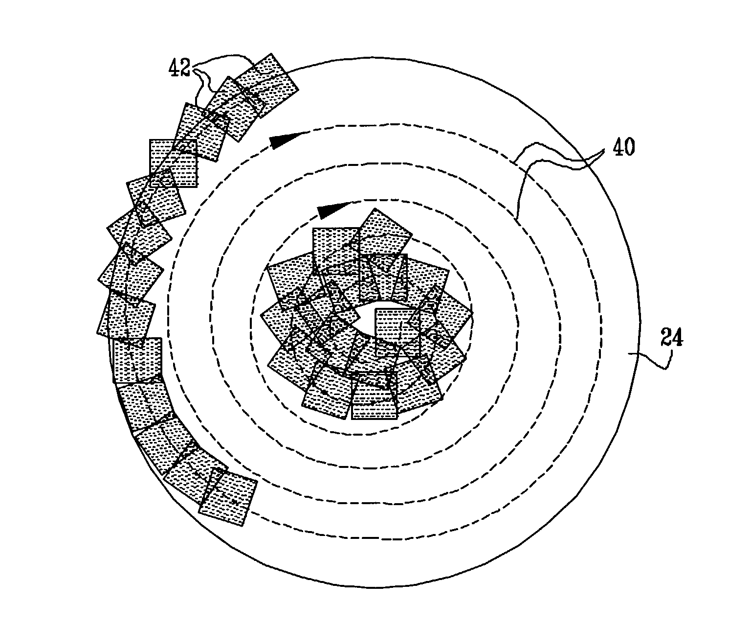 System for imaging an extended area