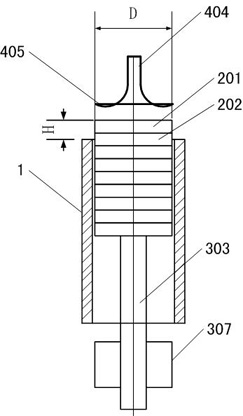 Method for separating and picking up flat lenses and device thereof