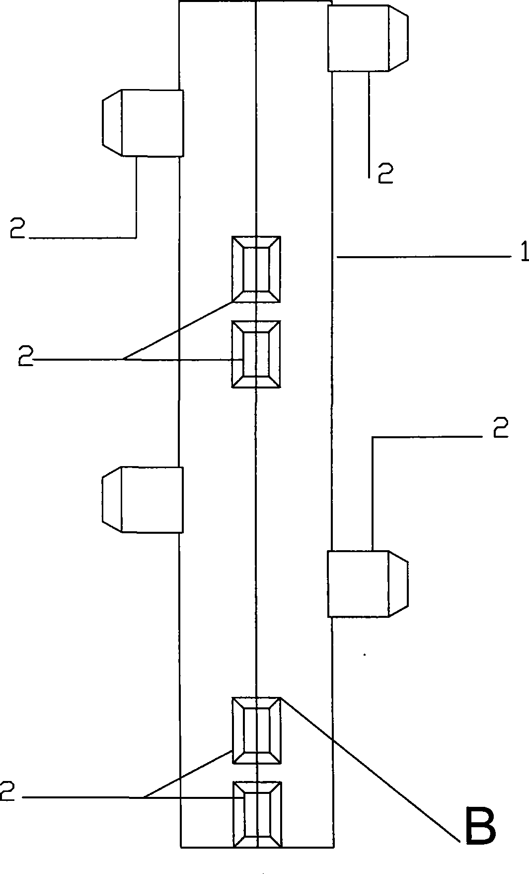Optimal-friction-resistance cast-in-place pile type and construction method therefor