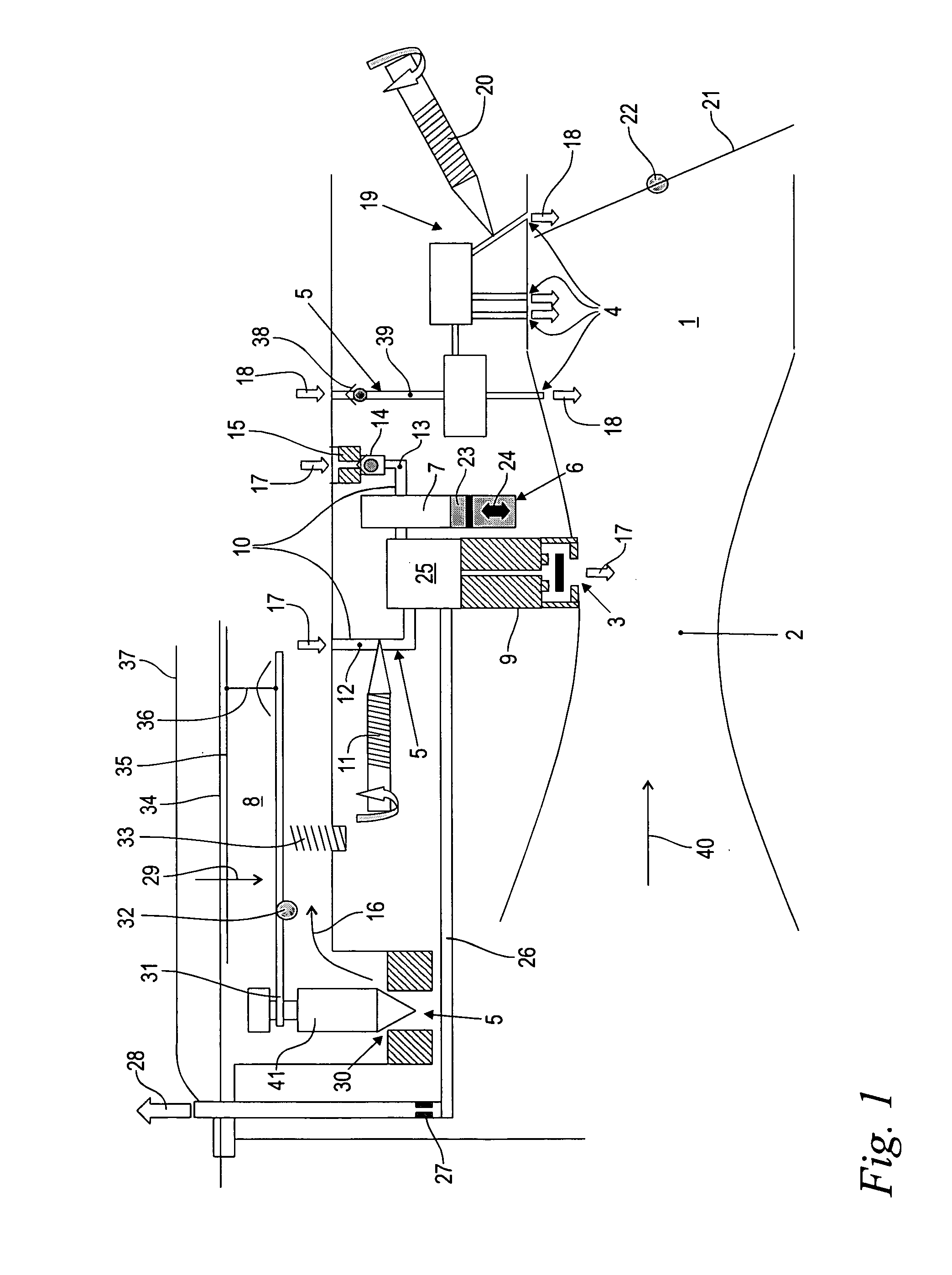 Carburetor of an internal combustion engine