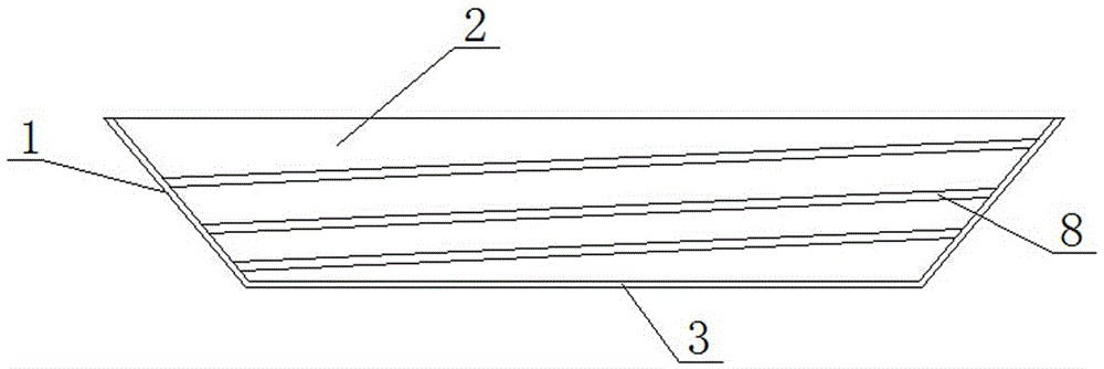 A sterilization slot of a canned food Basal sterilization machine