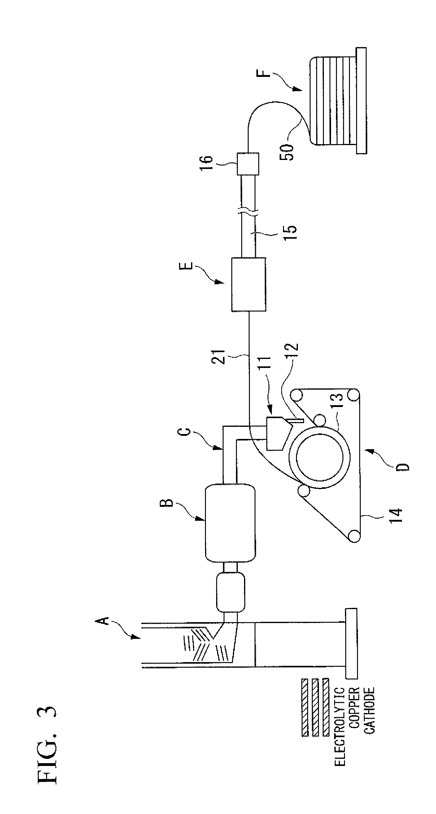 Copper alloy wire and copper alloy wire manufacturing method