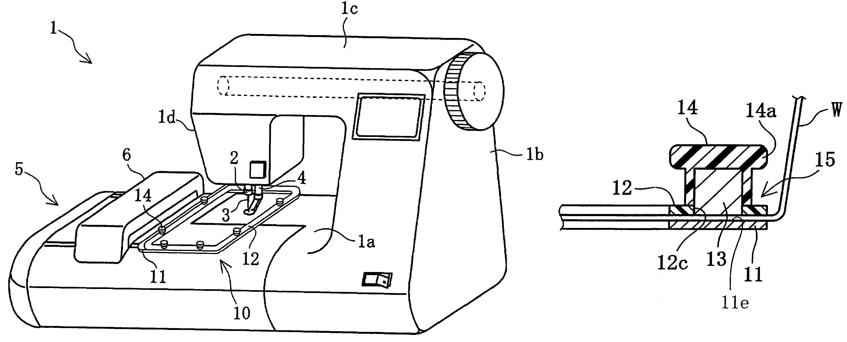 Cloth holding device