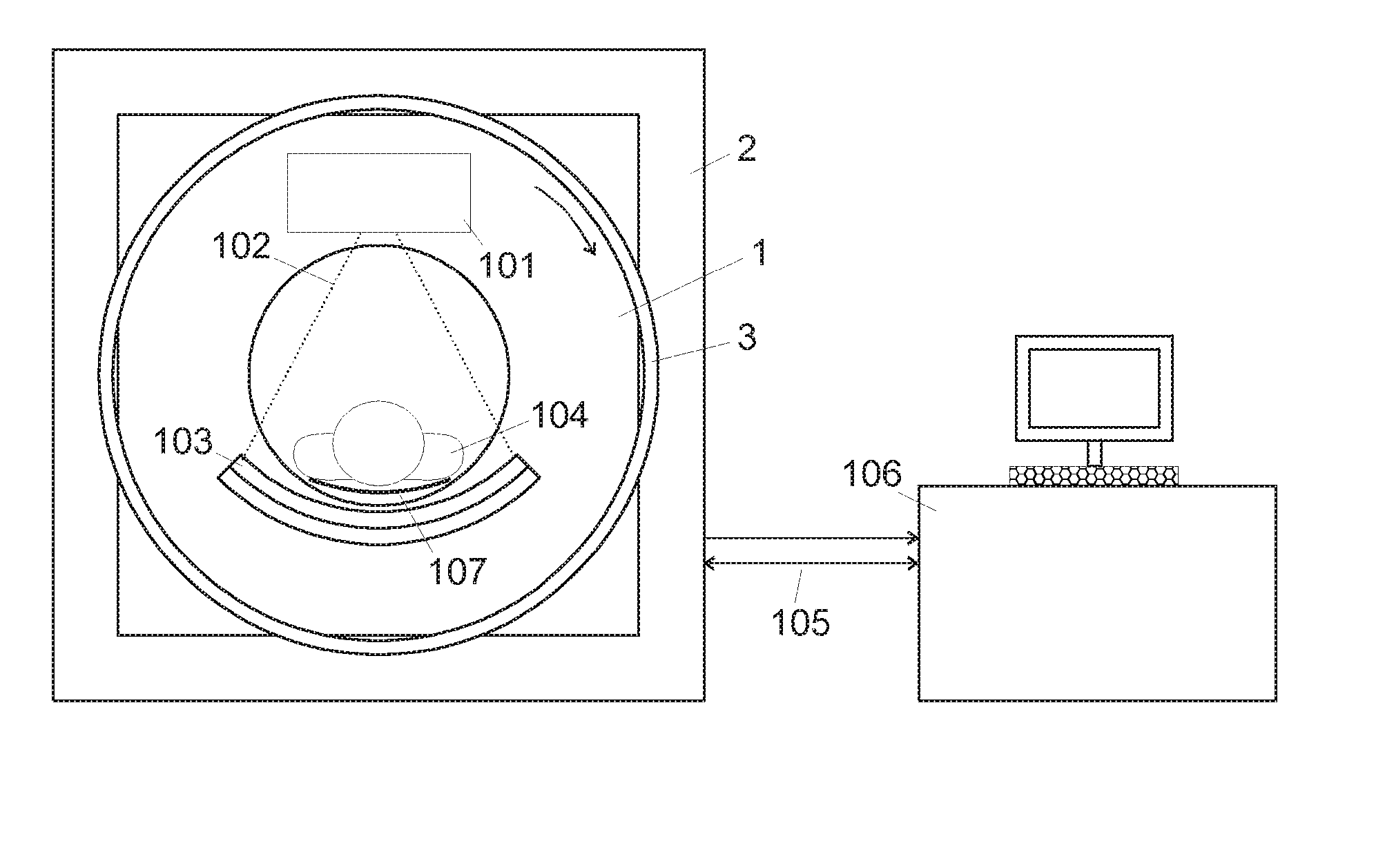 Multi-Channel Data Transmission System for Computer Tomographs