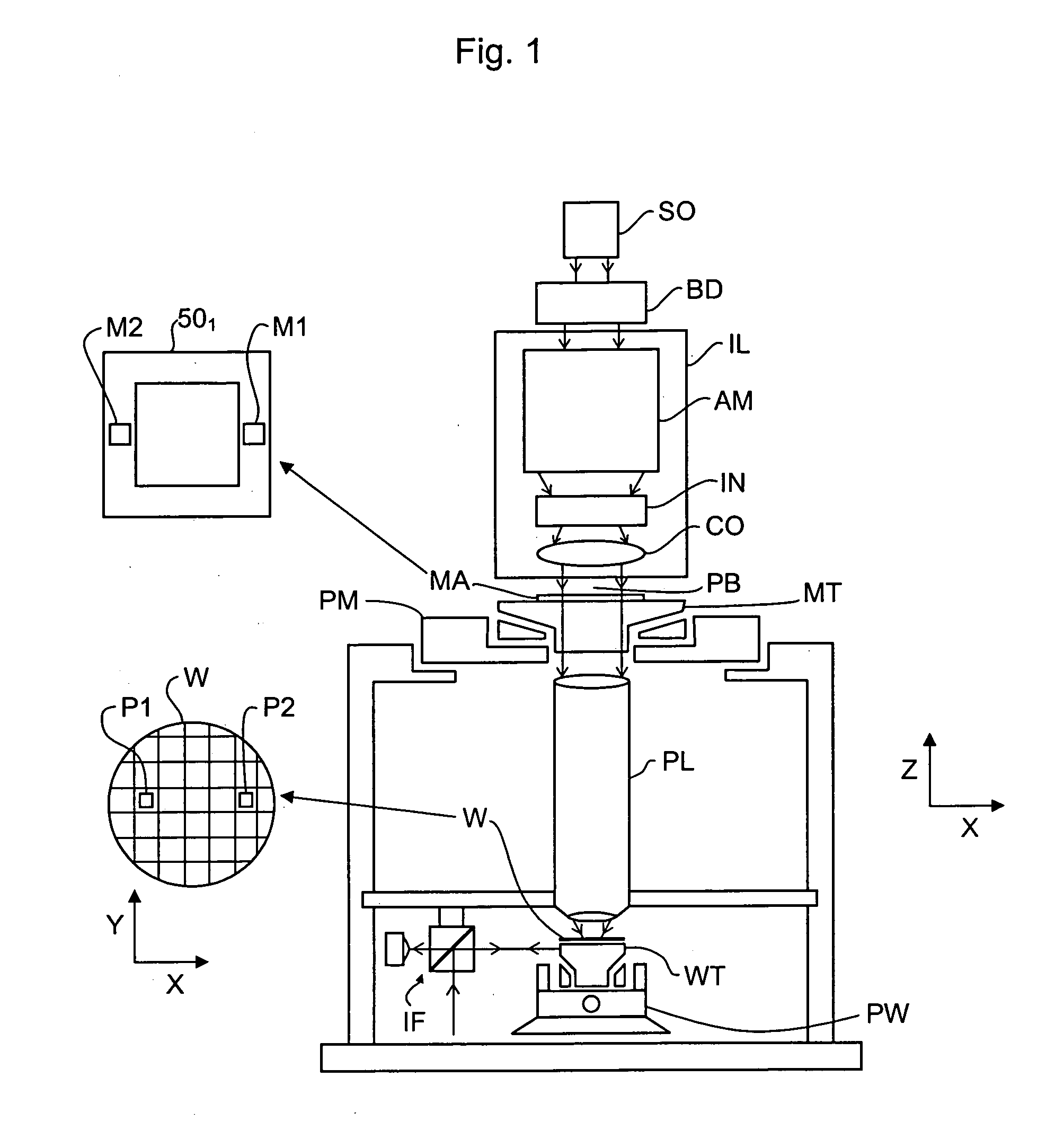 Optical element for use in lithography apparatus and method of conditioning radiation beam