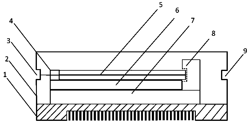 Micro spectrometer device based on arrayed waveguide grating