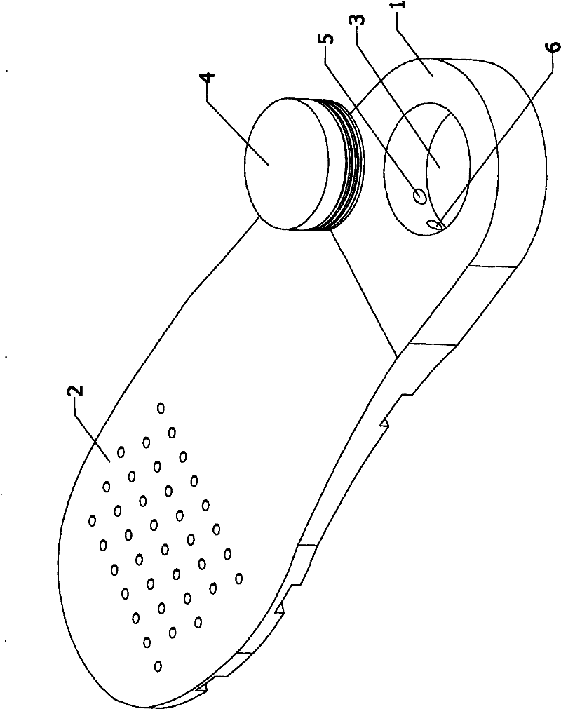 Adjustable energy rebound ventilating insole capable of decompressing and relieving pressure