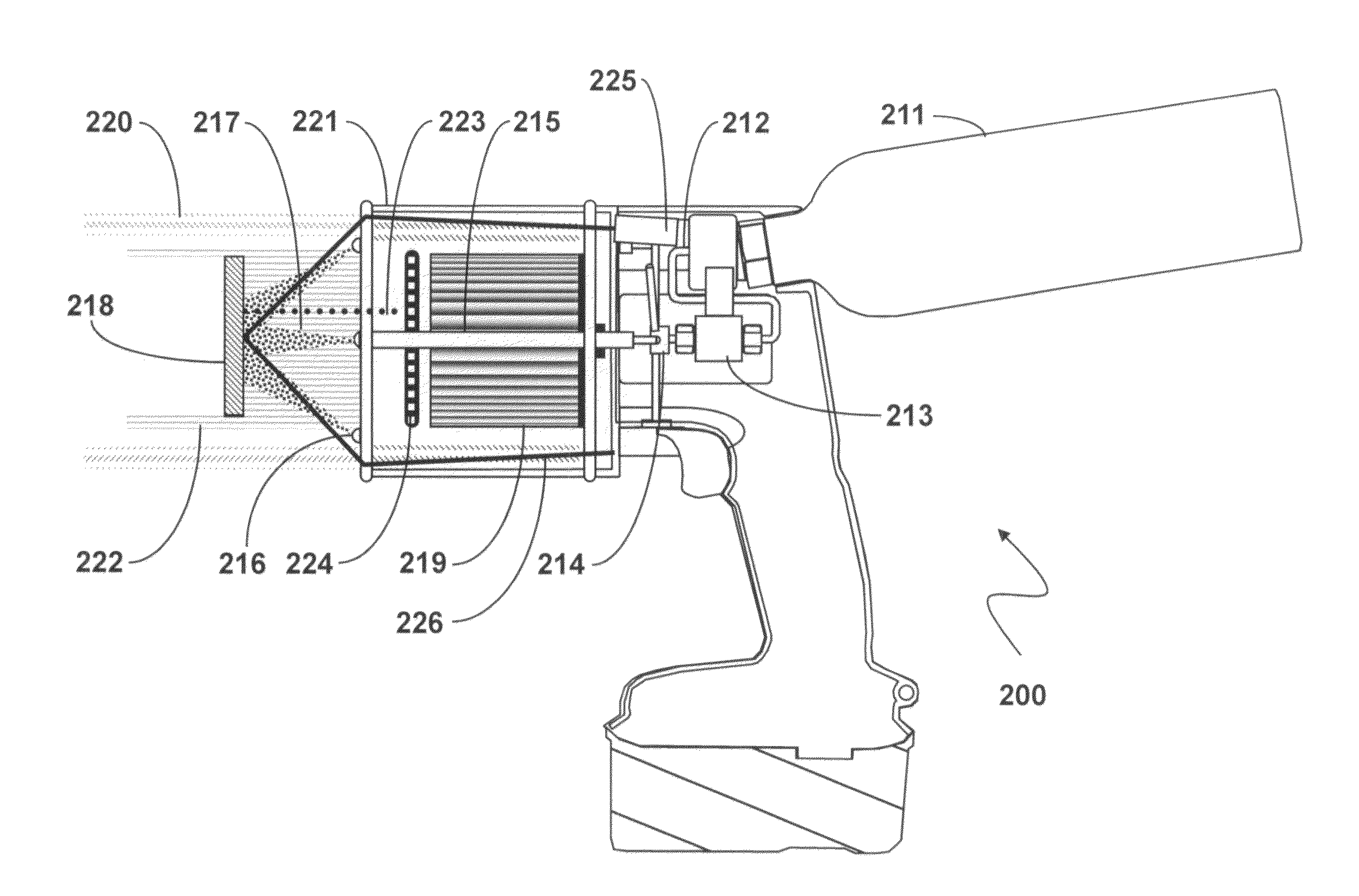 Trace particle collection system