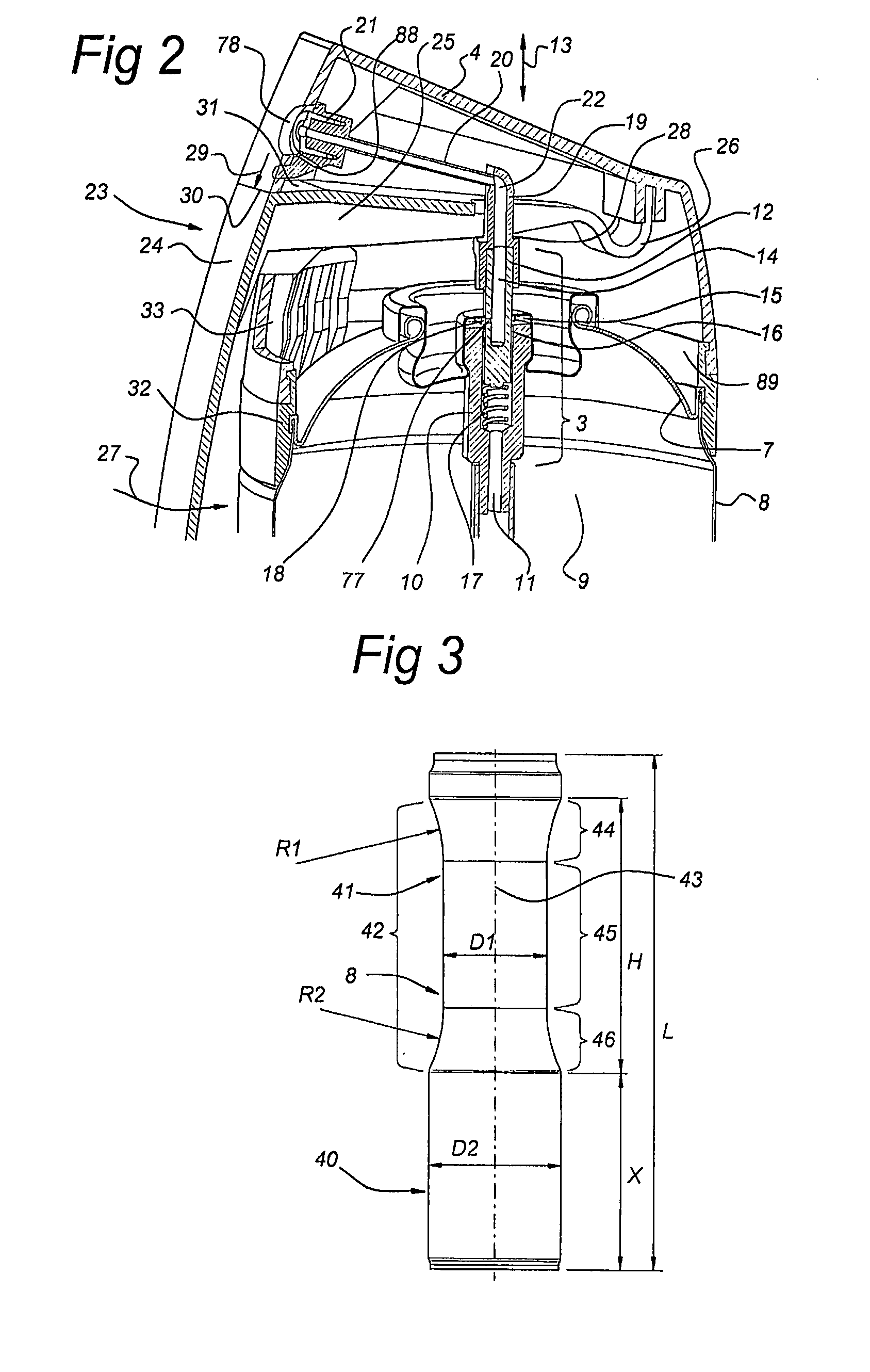 Dispensing Device for Dispensing a Product