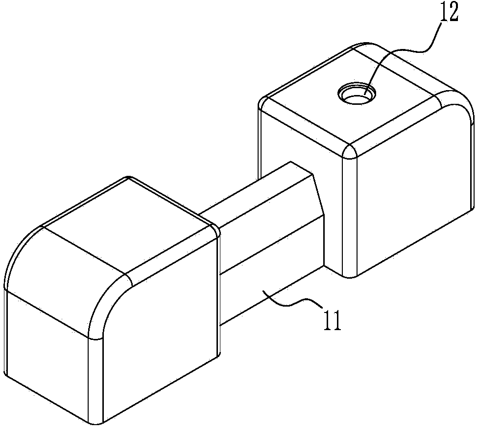 Erection-angle adjustment component for flagpole