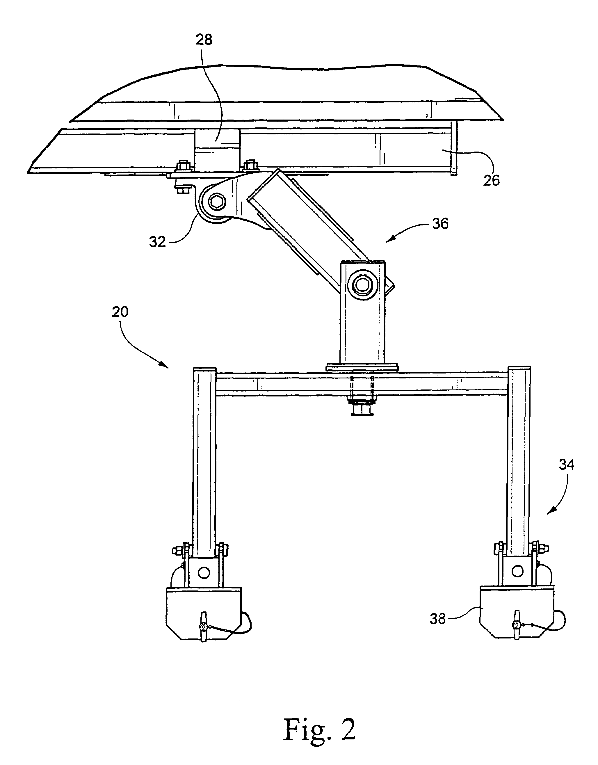 Saw accessory for aerial work platform