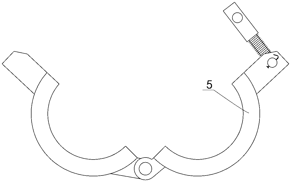 Concrete delivery pump pipe connection transfer structure and construction method thereof