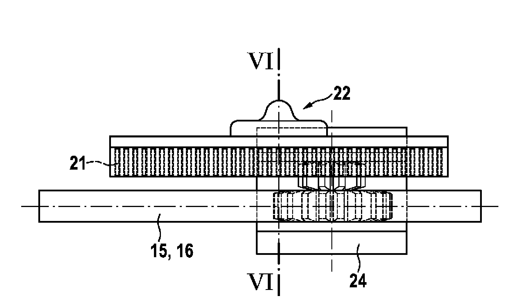 Motor-powered machine tool, in particular a hand-held machine tool