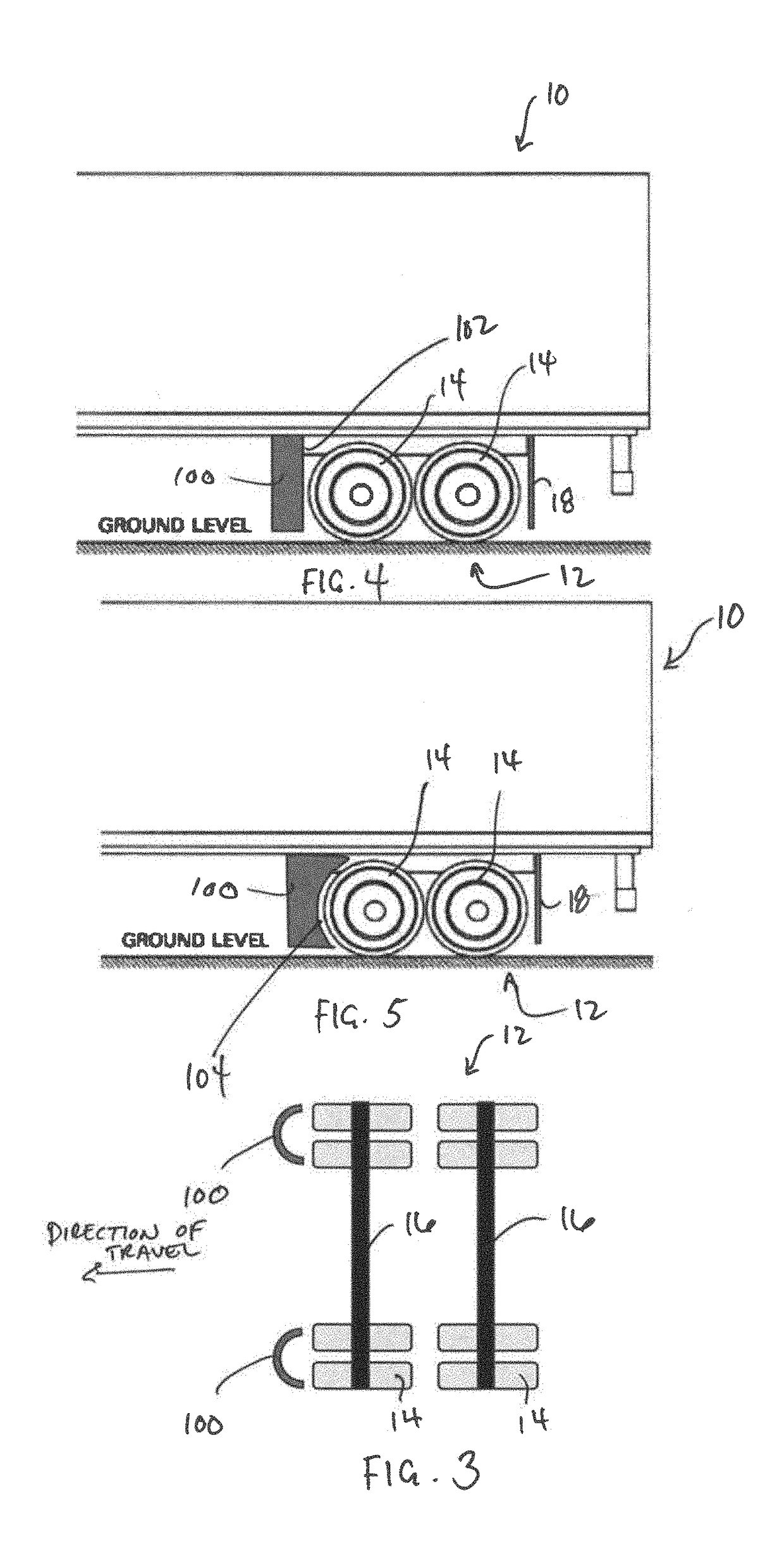 System and apparatus for reducing the aerodynamic drag of a vehicle