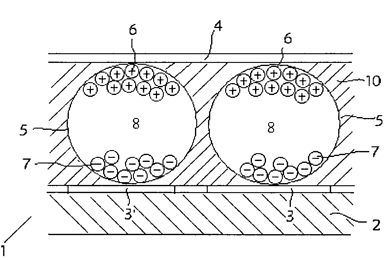 Driving method for improving display contrast of microcapsule electrophoresis display device