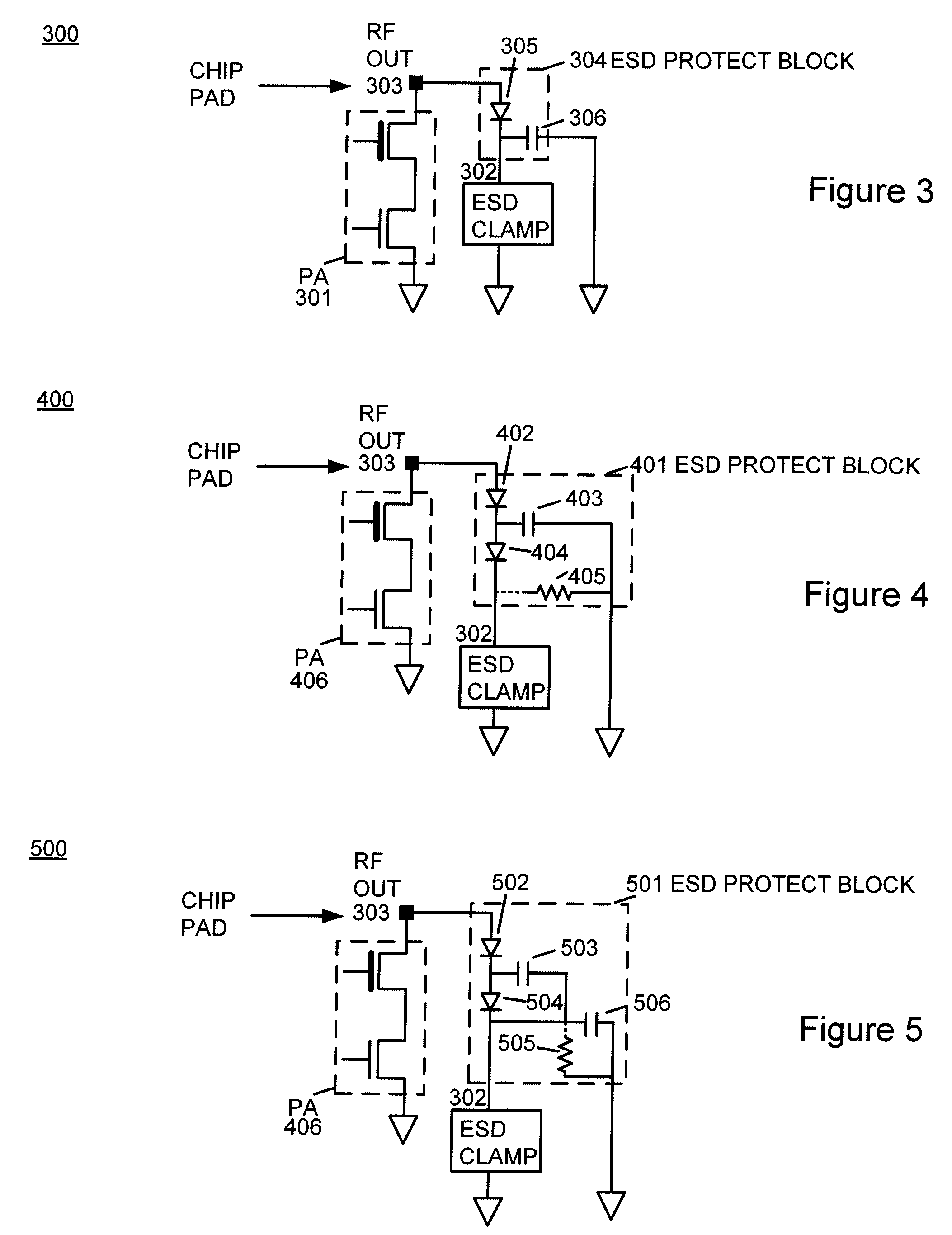 Apparatus and method for electrostatic discharge protection of a transmit integrated circuit