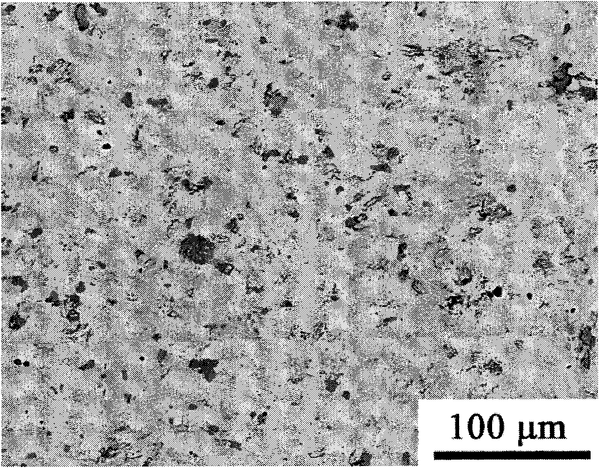 Method for preparing Hf3AIN ceramic material through in-situ reaction