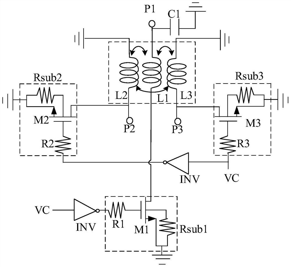 Millimeter wave voltage-controlled attenuator applied to 5G