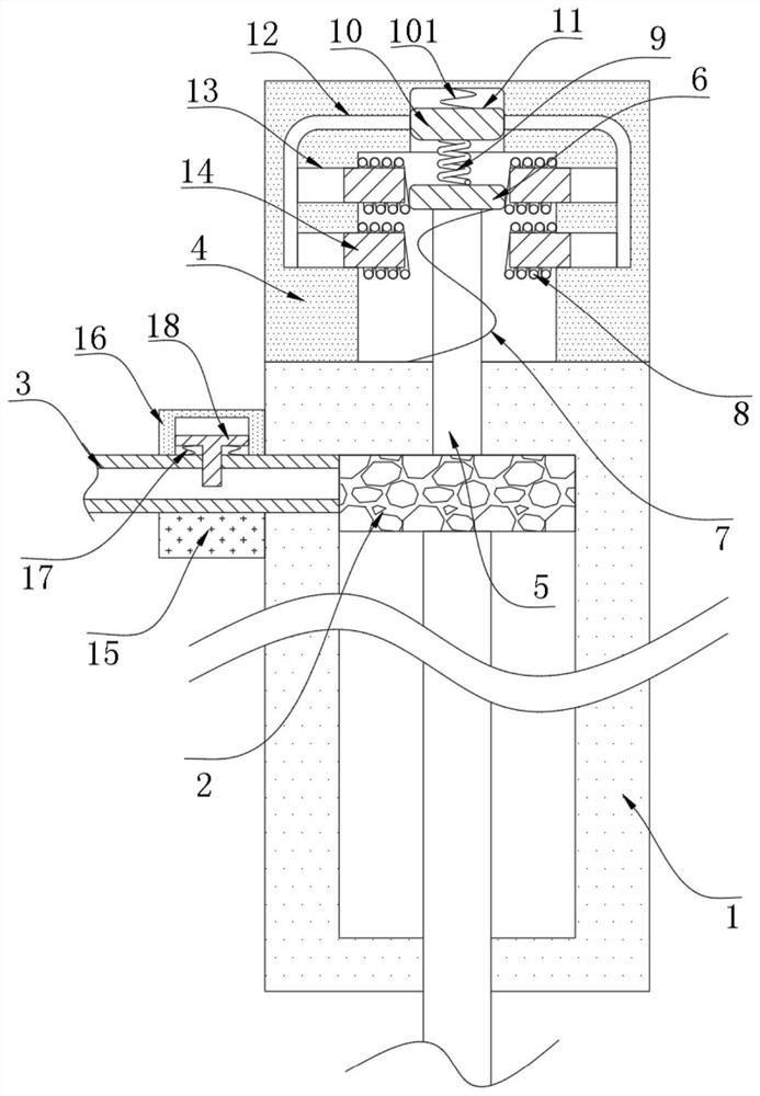 Hydraulic oil cylinder with buffering and flow limiting capacity