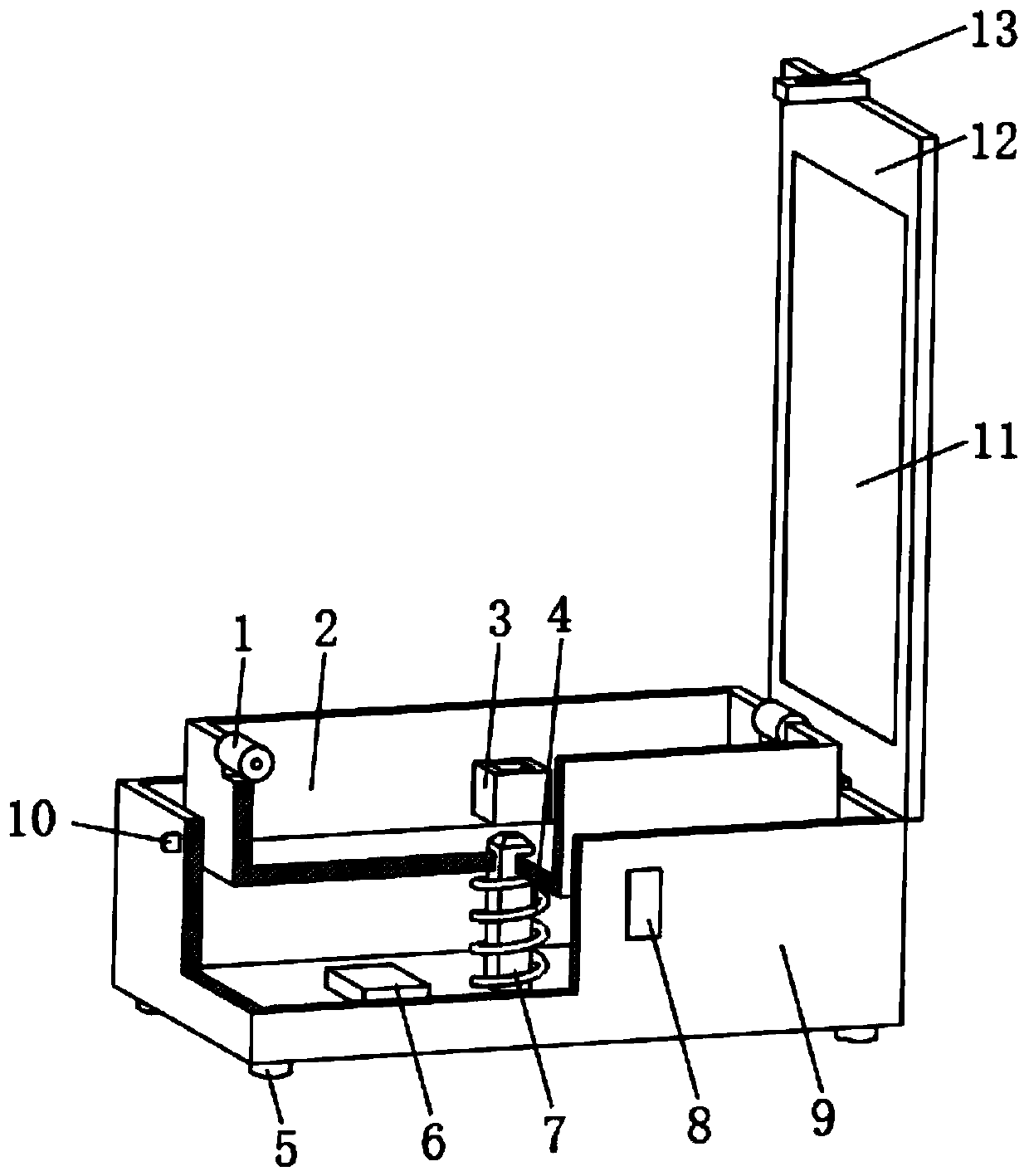 Ultrasonic cleaning device