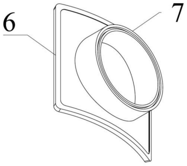 A fiber-resin-based composite material pressure-resistant shell opening reinforcement sealing structure