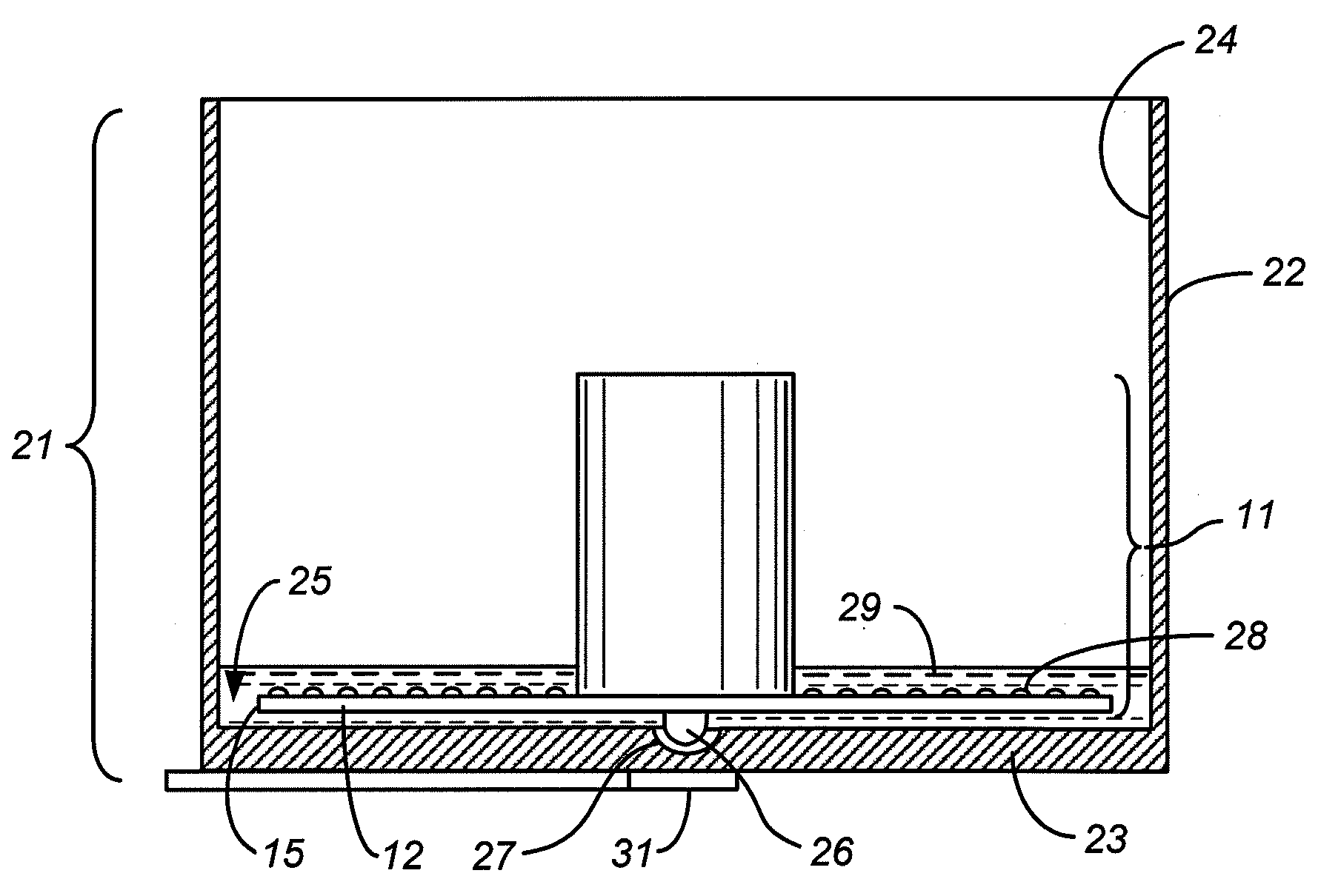 Use of disk surface for electroporation of adherent cells