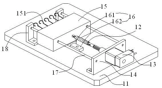 A linear stretching device