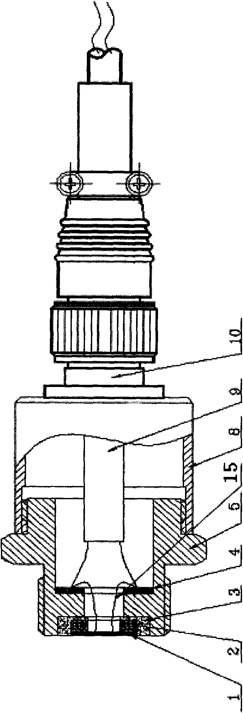 Piezoresistive high-frequency high-temperature dynamic pressure sensor