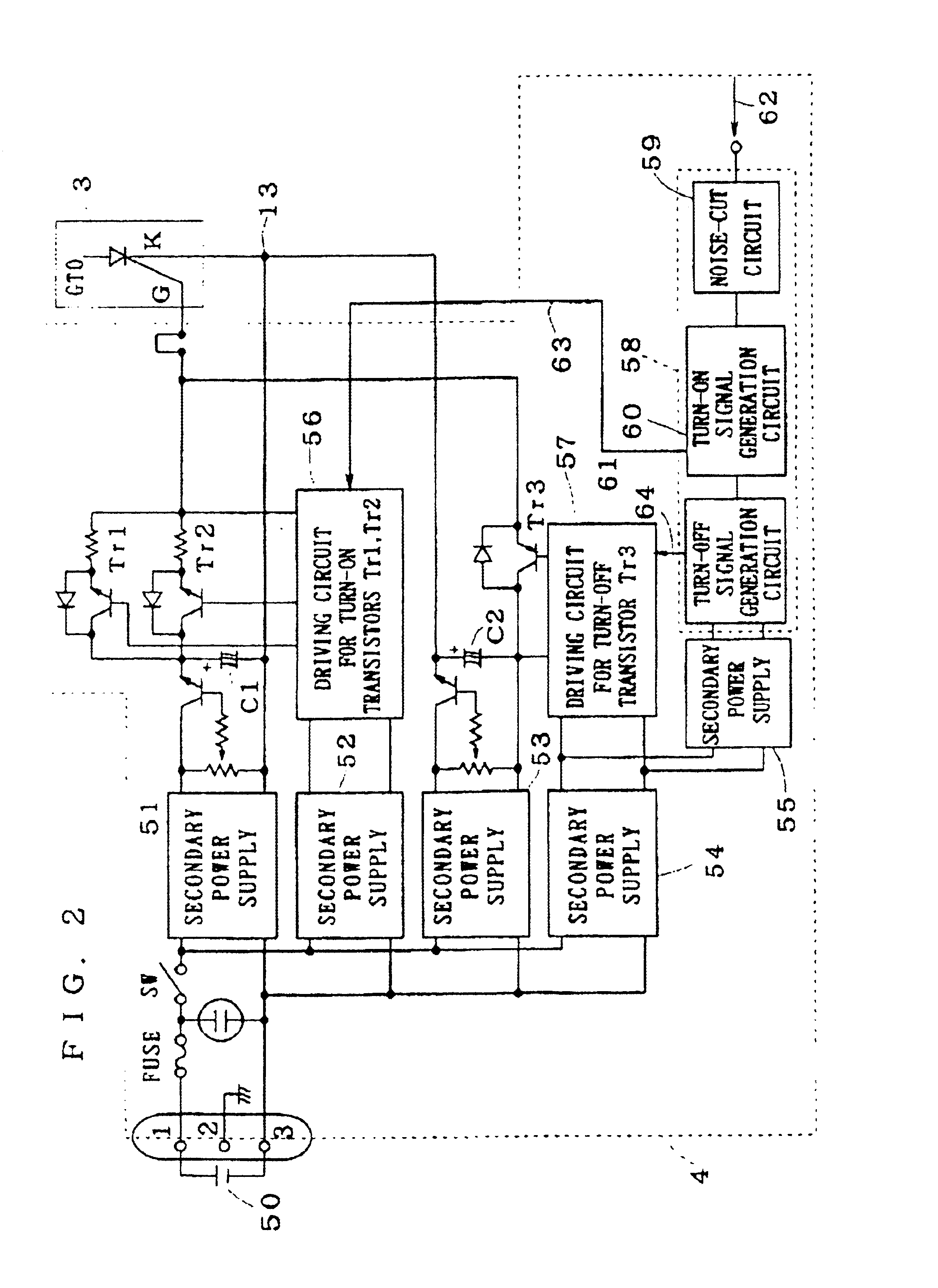 Semiconductor switching apparatus and method of controlling a semiconductor switching element