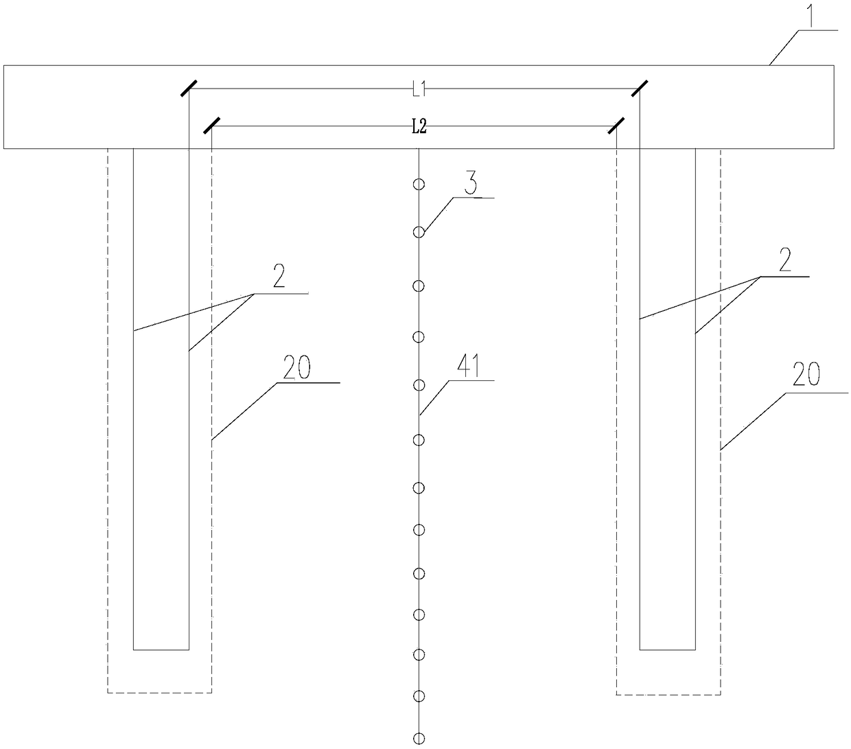 Underground cavern group rock pillar stability estimation method