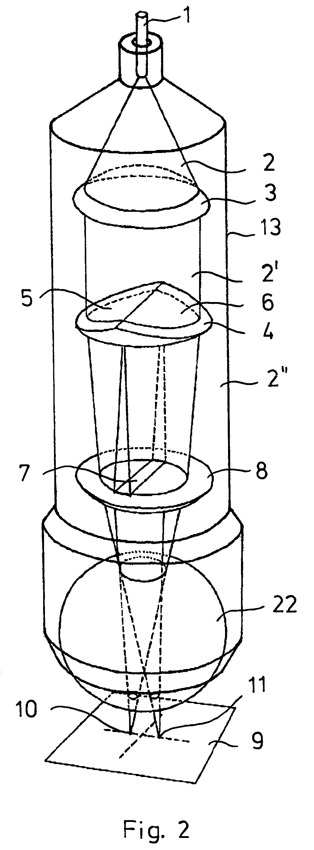 Method and apparatus for heating plastics by means of laser beams