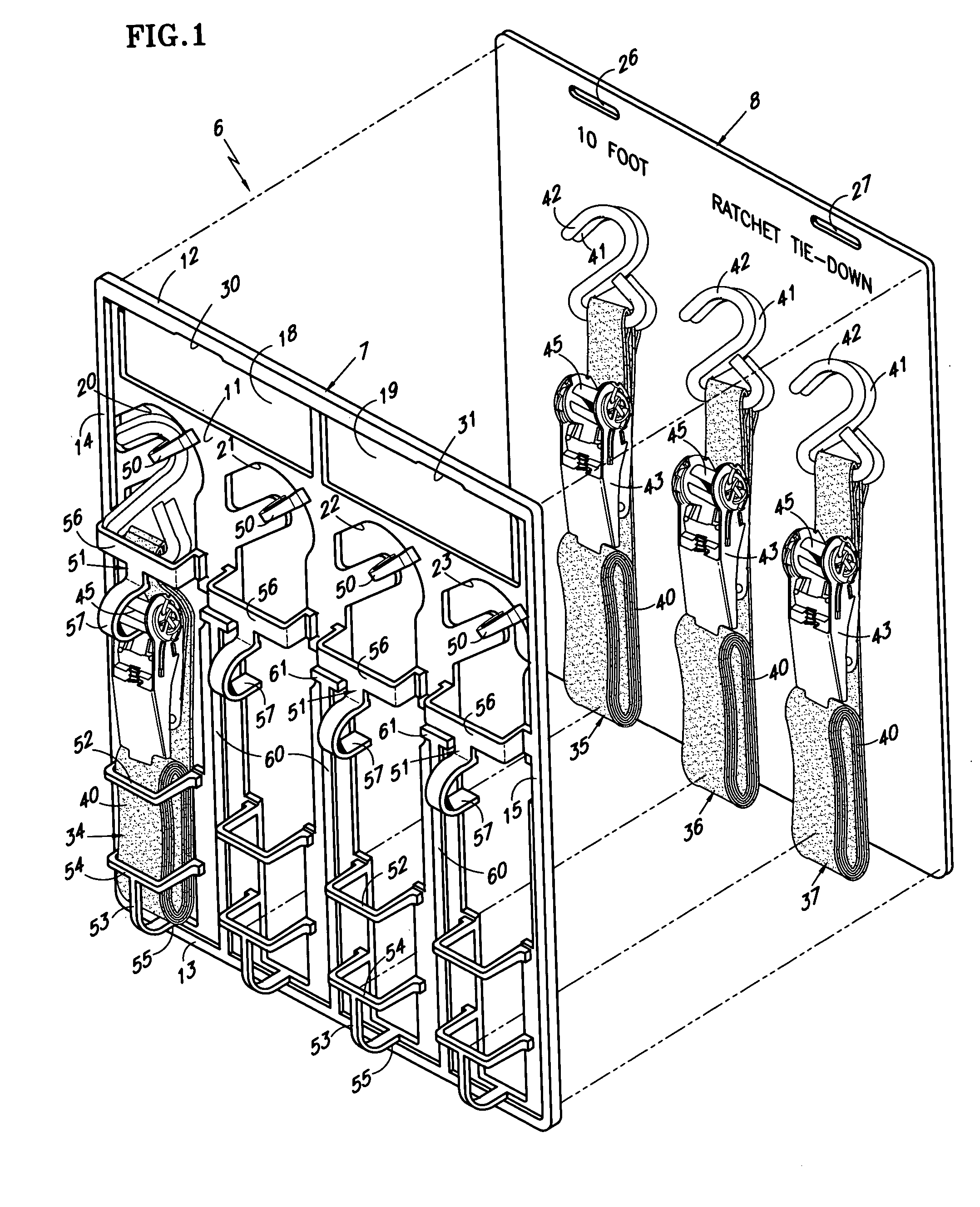 Consumer goods retail sale display package