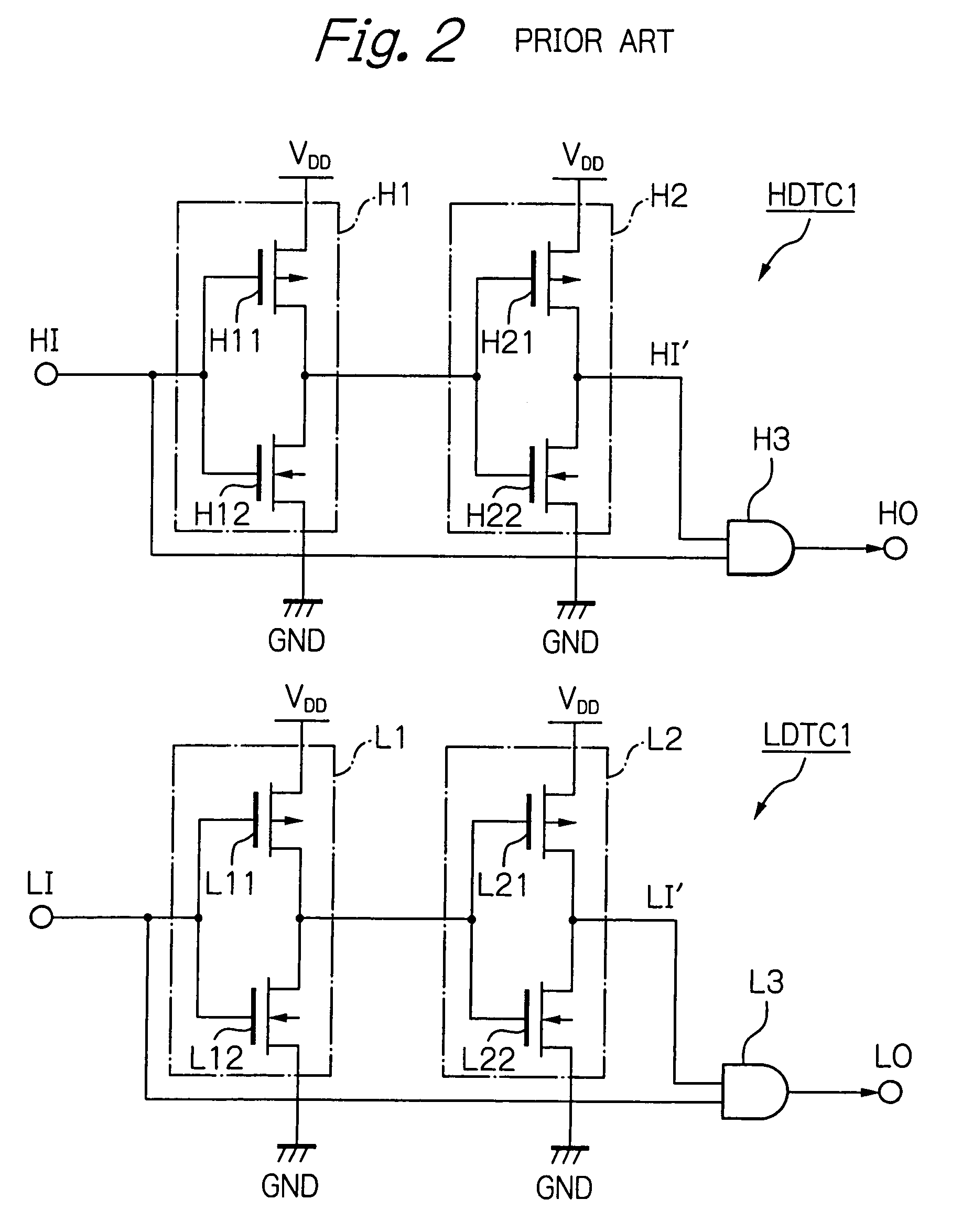 Dead time control circuit capable of adjusting temperature characteristics of dead time