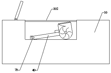 Generator set for wall-mounted refrigerated container and adjustment method thereof