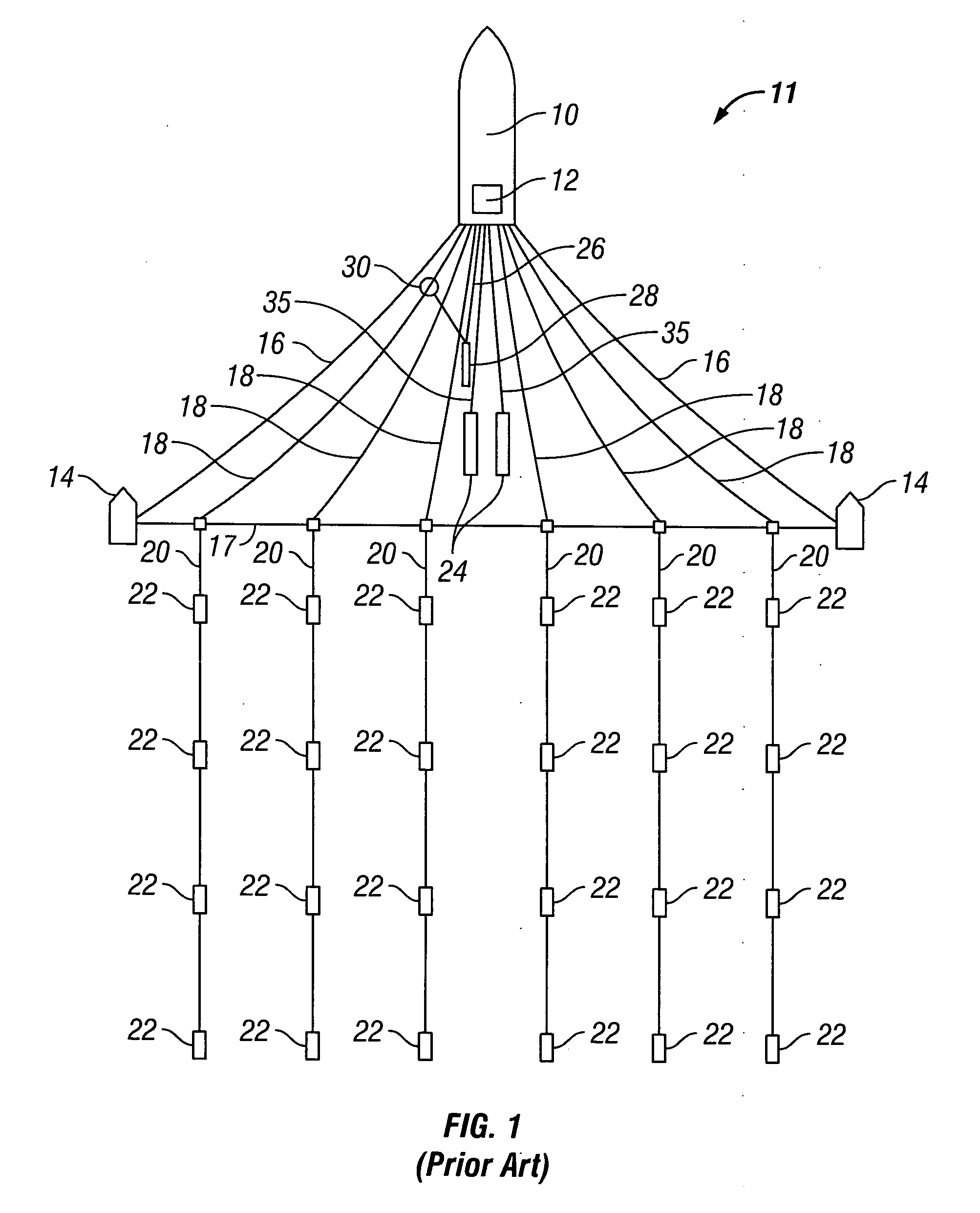 Method and system for passive acoustic monitoring in seismic survey operations
