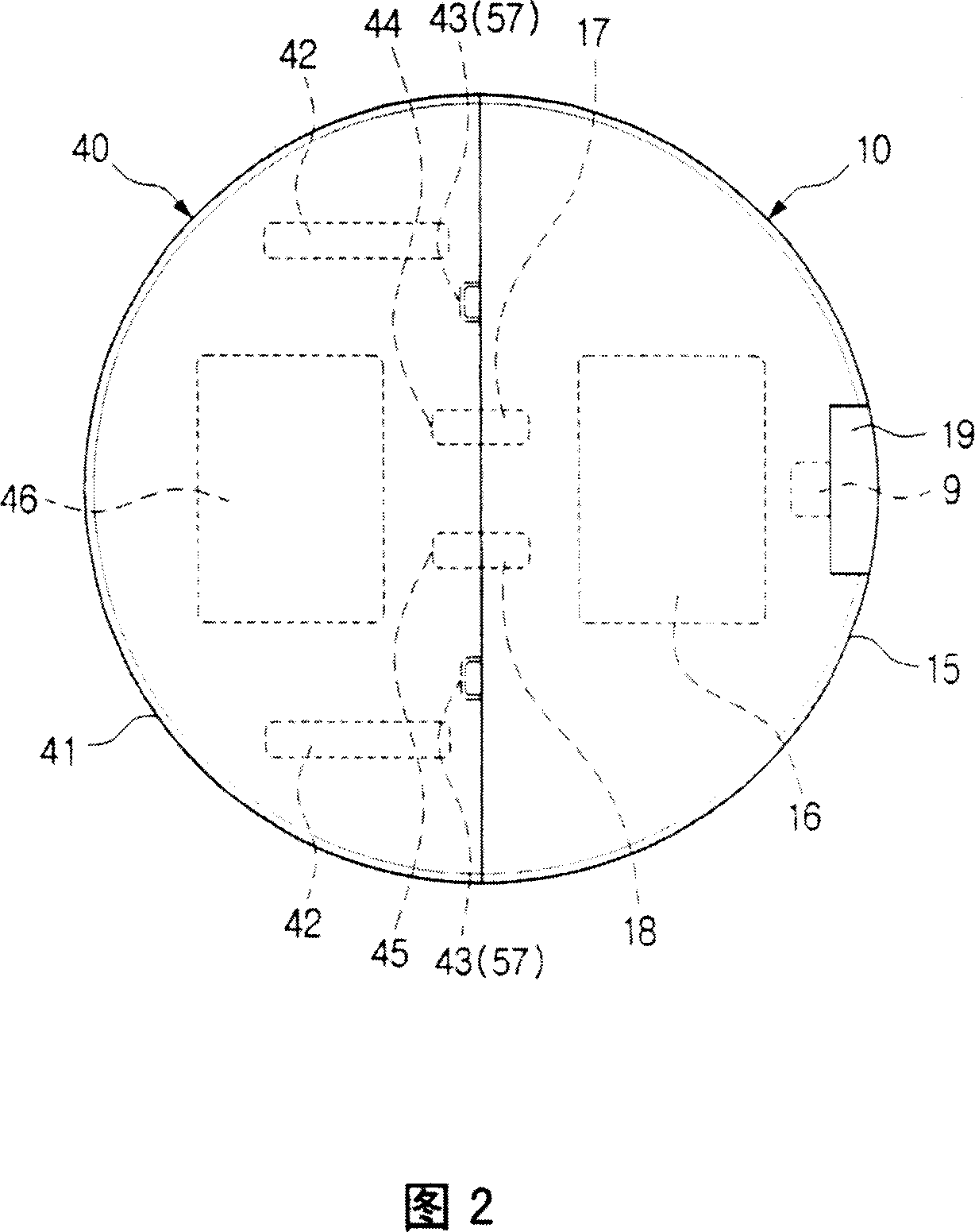 Mobile robot system having a plurality of exchangeable work modules and method of controlling the same