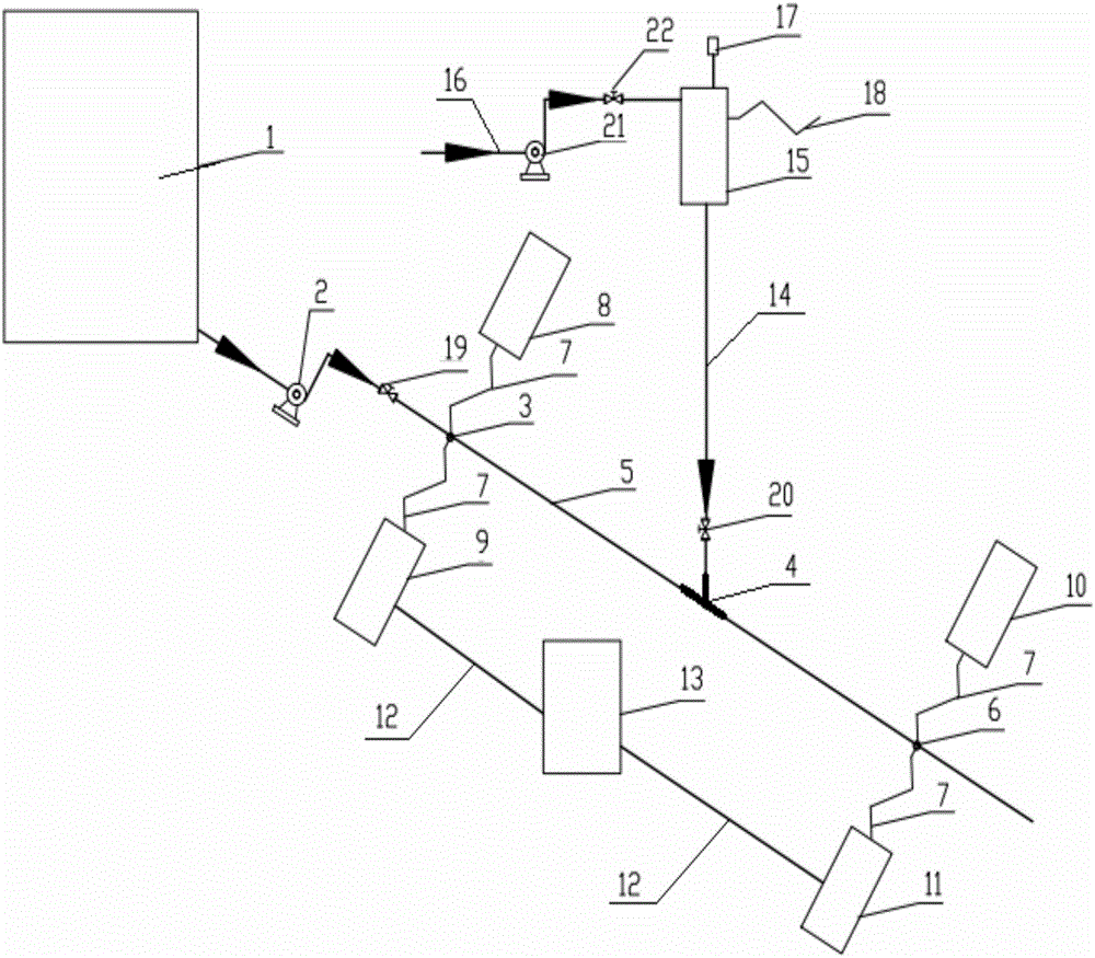 Automatic online liquid ultraviolet detection device