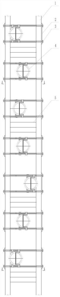 Recyclable steel crown beam