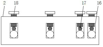 Packaging structure for producing light emitting diode base