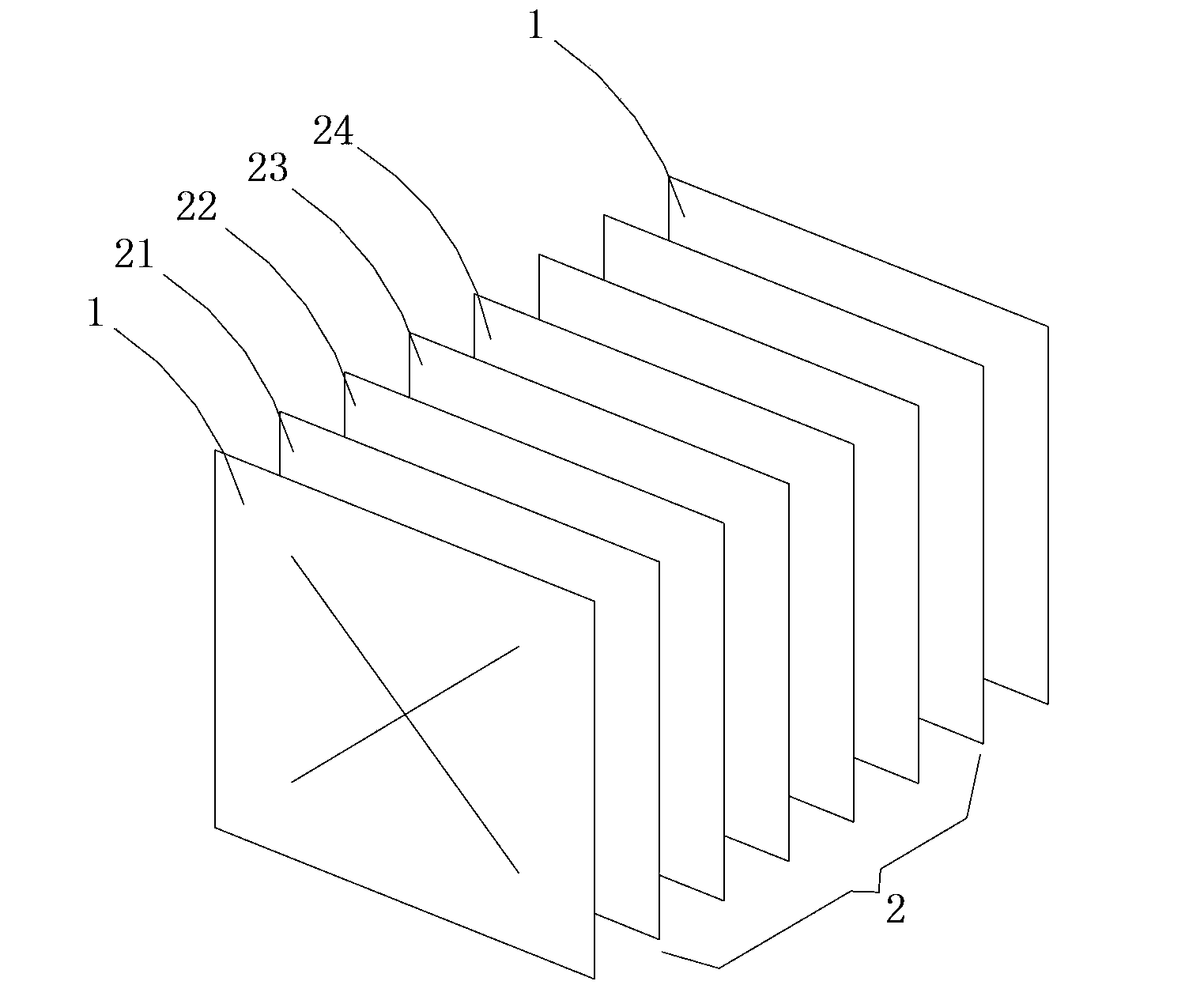 Ferrite material, small large-current laminated-chip wideband magnetic beads, and preparation method thereof