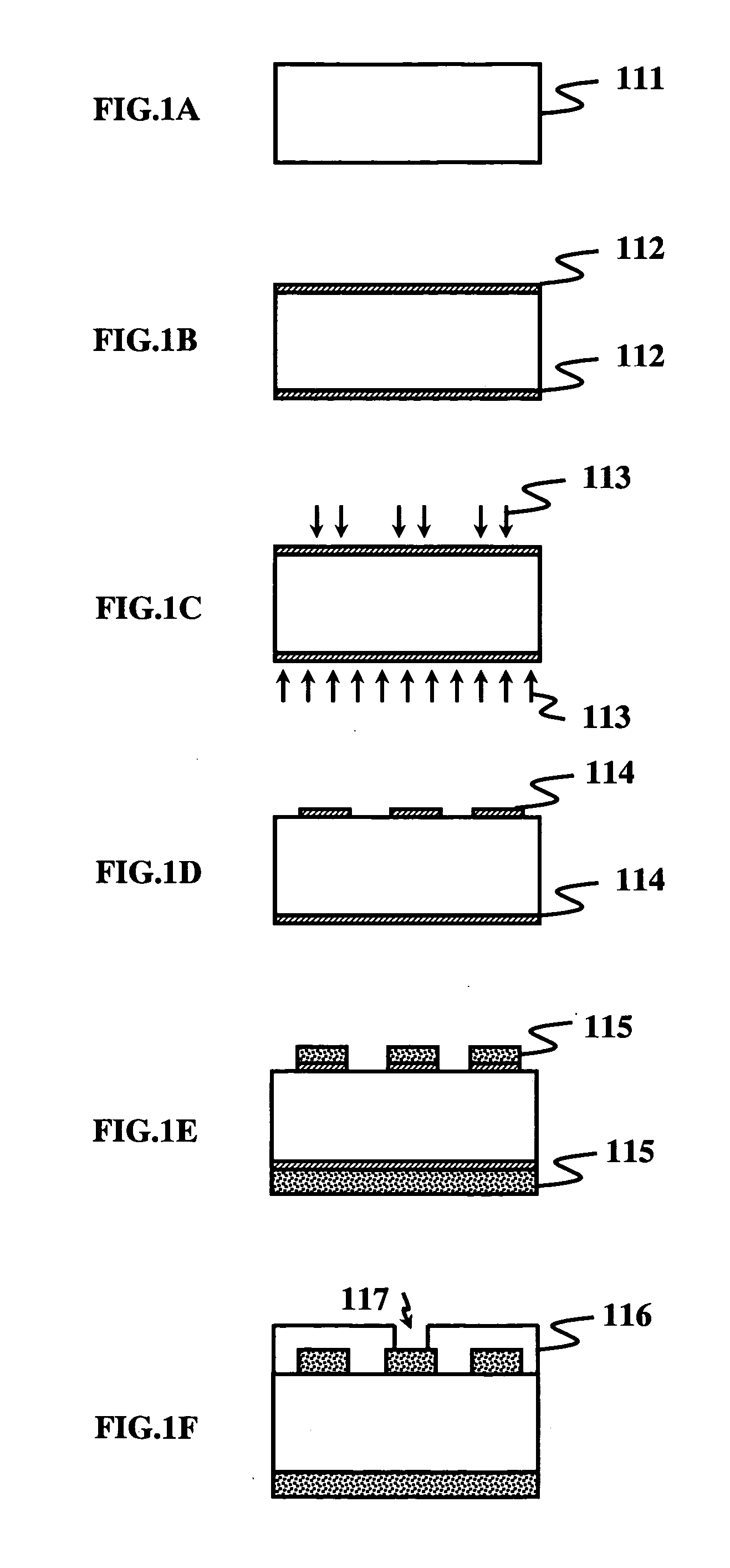 Methods for forming and patterning of metallic films