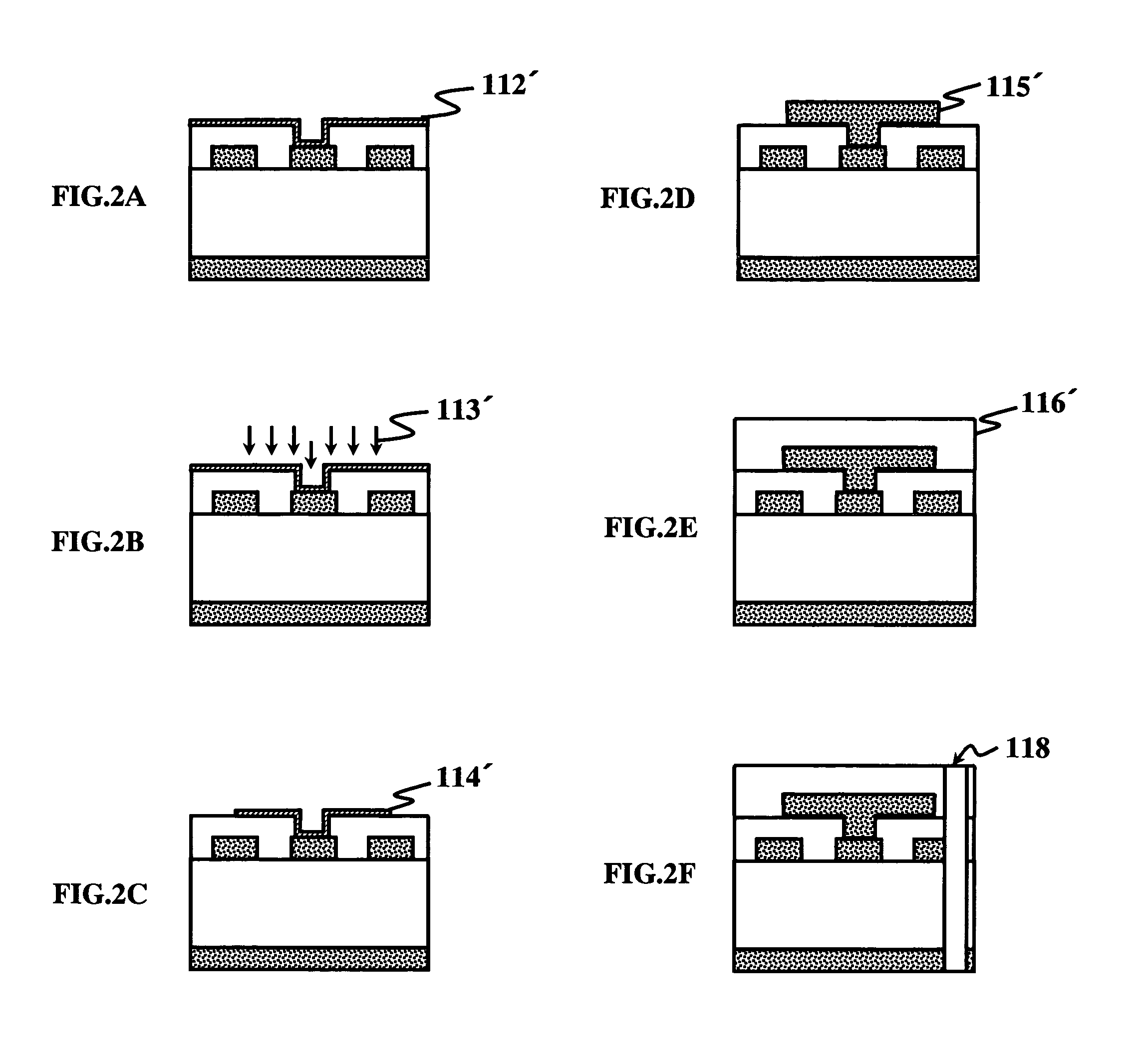 Methods for forming and patterning of metallic films